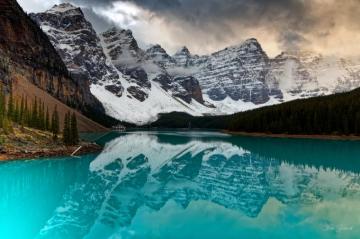 Moraine Lake 4k Ultra HD Wallpaper Background Image
