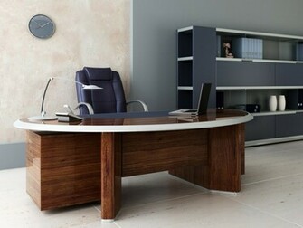 Room Office Desk Chair Shelves Wallpaper Background