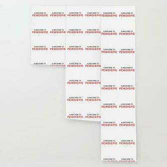 Subscribe To Pewdiepie Wallpaper By Patrickjohnson1889 Society6