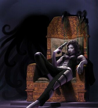 Via 2d Art World Of Darkness Vampire Ruler Digital Concept