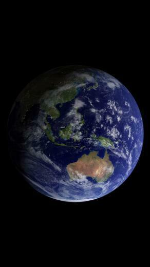 And Earth Abstract iPhone Wallpaper Top