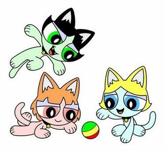 Powerpuff Girls Image The Kitties Wallpaper Photos