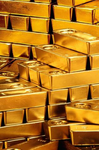 Gold Bars Wallpaper Top Background