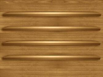 iPad Mini Wallpaper HD Wood Shelf