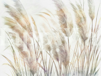 Dreamy Pampas Grass Wallpaper