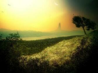 Distant Mystic Land Desktop Pc And Mac Wallpaper