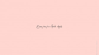 Quote With Pink Aesthetic Laptop Theme Wallpaper