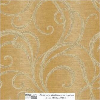 Scroll With Faux Stripe Wallpaper Mod Designer