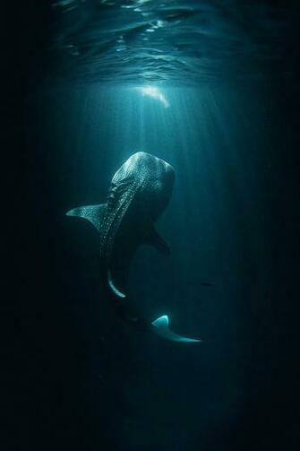 Ios7 Whale Shark Parallax HD iPhone iPad Wallpaper