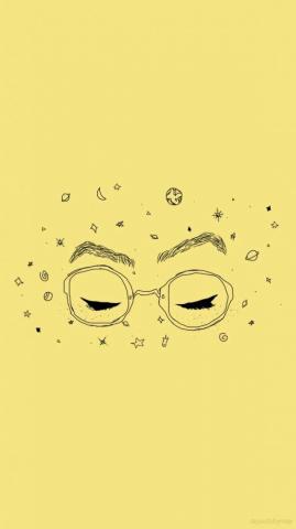 Yellow Aesthetic Wallpaper Top