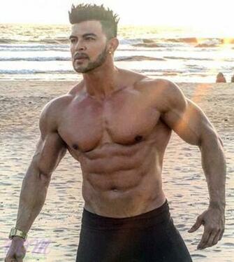 Fittest Sahil Khan At Beach Bollywood Photos News