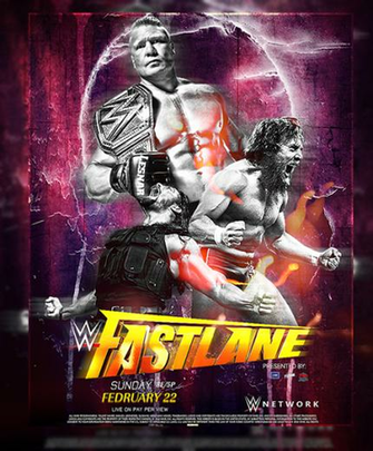 Wwe Fast Lane Poster By Soulridergfx