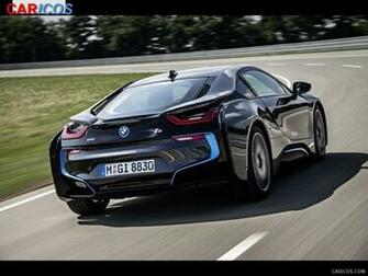 Bmw I8 Coupe Rear HD Wallpaper