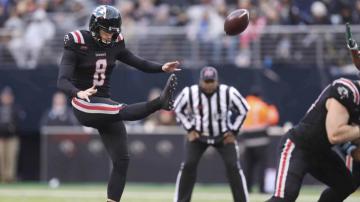 New York Guardians Punter Justin Vogel Comes Through Despite Rules