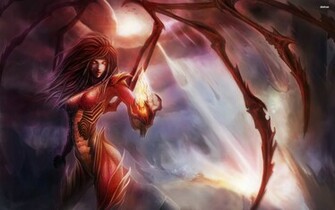Sarah Kerrigan Starcraft Ii Wallpaper