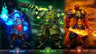 Spirit Kaolin Earth Xin Ember Dota Hero HD Wallpaper