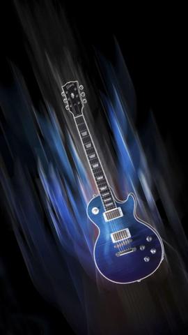 Music Guitar Gibson iPhone 5s Wallpaper
