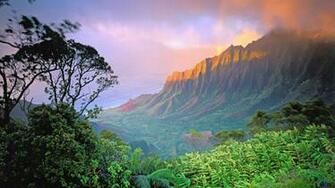 Wallpaper Kalalau Hawaii Islands X HDtv 1080p