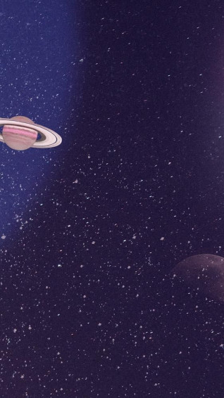 Outer Space Mobile Wallpaper Bokeh Planet Background Premium
