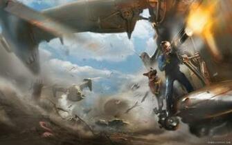 Fallout Air Combat HD Wallpaper IHD