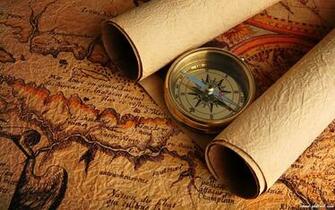 Background Old Maps World Desktop Wallpaper Compass A