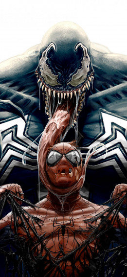 Venom Spider Marvel iPhone X 7mzrg7gsfwxszf4v Wallpaper