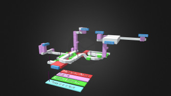 Deadside Underground Bunker Layout 3d Model By Scott Hotrod