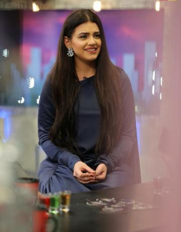 Mediaspring Pk On Zara Noor Abbas The Set Of