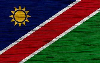Wallpaper Flag Of Namibia 4k Africa Wooden Texture
