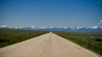 Open Road Wallpaper World