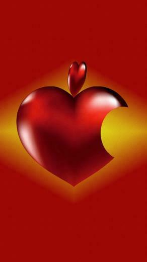 Apple X Wallpaper Logo