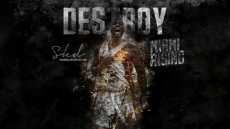 Dwyane Wade Destroy Miamirising Wallpaper By Skdworld On