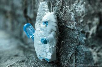 Minifigures In The Wild Lego Series Yeti Wallpaper