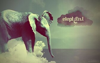 Cute Blue Elephant Wallpaper At Wallpaperist Animals