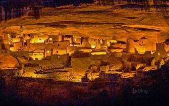 Luminaria Festival At Cliff Palace In Mesa Verde National Park
