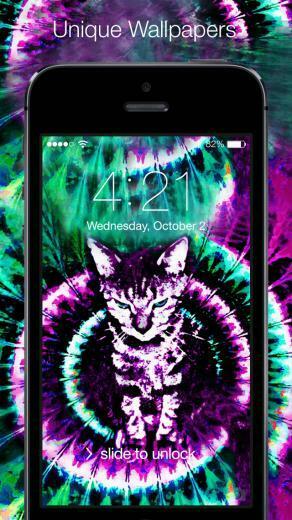 Trippy Background Lifestyle iPhone iPad App Re