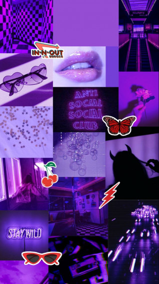 Purple Red Wallpaper iPhone