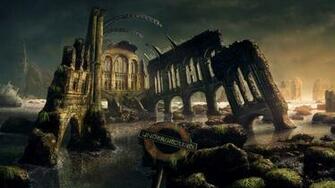 Of War Map Scene Wallpaper Background Scenery Landscape Epic Games