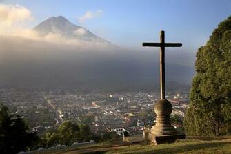 Guatemala Natural Panorama Wallpaper HD