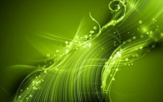 Cool Green Lights Full HD Wallpaper