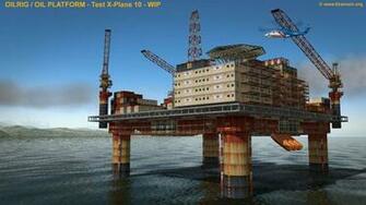 Oil Rig Wallpaper