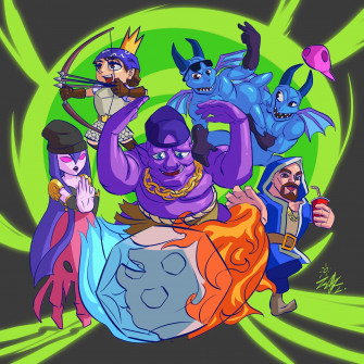 Art Bowlin And Rollin Together With Style R Clashroyale