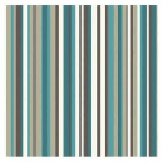 Opera Sophia Wallpaper Stripe Teal 10m Masters Home Improvement