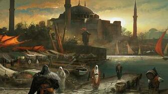 Assassins Creed Revelations Art Docks Wallpaper Game HD