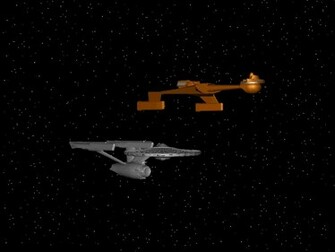 Federation And Klingon Ships