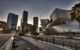 Wallpaper Walt Disney Concert Hall Los Angeles California