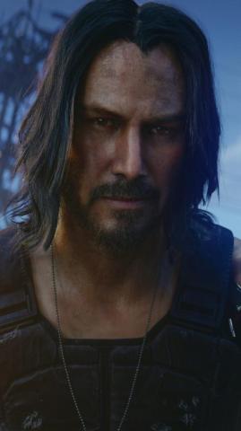 Keanu Reeves Cyberpunk 4k Ultra HD Mobile Wallpaper