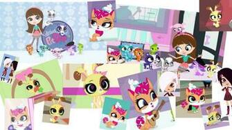 Littlest Pet Shop Back Ground Diva Licious