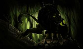Feral Druid In Action By Serraarc