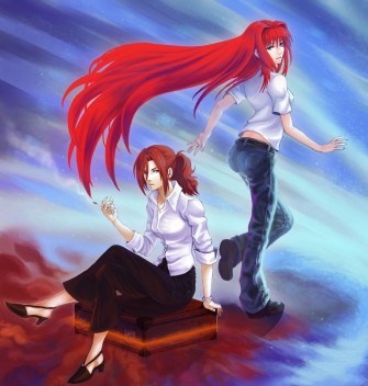 Shingetsutan Tsukihime Touko And Aoko Aozaki